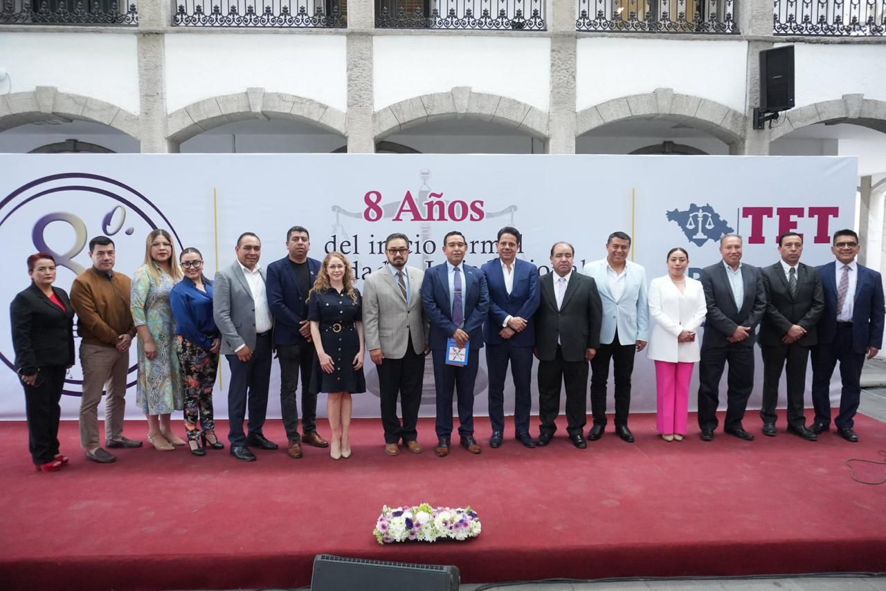 Conmemoran en el Congreso del Estado, aniversario del TET